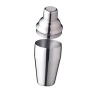 TOGEVAL Shaker Cocktail Inox avec Passoire et Couvercle Maison Résistant Rouille Outil Mixeur Vin Pratique pour Cocktails