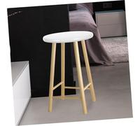 TOGEVAL Siège de Tabouret Rond Bois Surface de Remplacement Ergonomique Structure Renforcée et Facile à Installer Adapté Aux Bars Restaurants et Familles