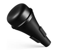 TOGEVAL Sourdine Droite pour Trompette Noire Plastique Accessoire Compact pour Pratique Silencieuse et Performances Polyvalentes