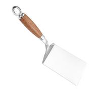 TOGEVAL Spatule Inox Petite Tête Large pour Cuisson Manche Ustensile Polyvalent pour Frire Griller et Retourner Steak Poisson Pizza et Œufs