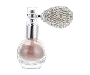 TOGEVAL Spray Paillette Cosmétique Pour Corps et Visage Flacon de Lumineuse Scintillante Nude Rose Multi Usage et Hommes pour Événements Spéciaux et Maquillage
