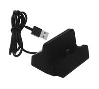 TOGEVAL Station de charge micro USB - Fonction de charge rapide - Compatible avec Edge Note - Support de téléphone portable stable - Station d'accueil USB Micro pour chargement sans fil et