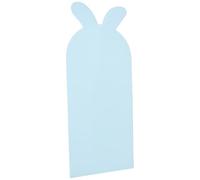 TOGEVAL Sticker Tableau Blanc Autocollant Oreilles de Lapin Effaçable à Sec 101 X 41 Cm Bleu Ciel, Adhésif Mural pour Bureau et Salle de Classe, Tableau Réutilisable sans Résidu, Fête