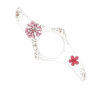 TOGEVAL Support de Page Anneau pour Lecture Porte avec Design Floral Accessoire Pratique pour Enseignants et Amateurs pour Pages Ouvertes et Expérience de Lecture