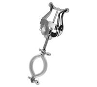 TOGEVAL Support de Partitions Lyre pour et Hautbois Clip Ajustable et Portable pour Musique de Marche Maintien Sécurisé pour Musiciens
