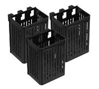 TOGEVAL Support De Plantes Aquatiques avec Pot Hydroponique pour Aquarium De Récipients De Culture Muraux Noir pour Aquatiques Et Aquaponie