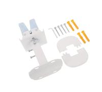 TOGEVAL Support de Radiateur Réglable en Hauteur 14-21 Cm en Acier au Carbone Robuste Base Ovale pour Radiateurs à Panneaux, Pied de Fixation au Sol Stable, Accessoire Chauffage