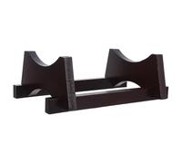 TOGEVAL Support en Bois pour Distributeur de Boissons 3l, Socle Stable pour Fût à Vin en Chêne Marron, Support Autoportant Polyvalent pour Carafe et Bonbonne, Accessoire Vintage Cuisine