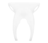 TOGEVAL Support Mural pour Scanner de Codes-Barres en Plastique Blanc Socle Suspendu Stable Vis Compatible Lecteurs de Codes pour Supermarchés Bureaux et Entrepôts Rangement Gain de