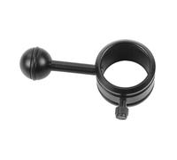 TOGEVAL Support Sphérique pour Lampe de Plongée 1 Pouce en Alliage D'aluminium Pince Rotule, Fixation Stable pour Éclairage sous-Marin, Accessoire Photo Étanche pour Lampe Torche