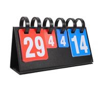 TOGEVAL Tableau de Scores Portable Multifonction PVC pour Basketball et Tennis de Table Réinitialisation Rapide et Facile à Utiliser Compteur pour Sports Extérieurs