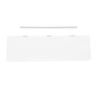 TOGEVAL Tableau Mémo Magnétique Latéral pour Écran D’Ordinateur Grand Format Blanc Effaçable Support de Notes Réutilisable pour Bureau Accessoire Organisationnel Pratique pour Femmes