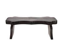 TOGEVAL Tabouret Bois Massif Style Japonais Petit Banc de Multifonction pour Salon Chambre Entrée et Salle de Bain Compact et Ergonomique Élégance Vintage