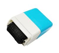 TOGEVAL Tampon Confidentialité Roulant, Tampon Anti-Usurpation d'Identité Impression Brouillée, Rouleau Facile à Utiliser pour Sécuriser Courrier Personnel