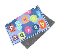 TOGEVAL Tapis de Sol Décoratif pour Chambre D'garçon et Filles 60x90 Cm Tapis de Jeu Intérieur Antidérapant Éducatif Amusant pour Garçons et Filles Usage Domestique et Salle de Jeux