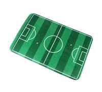 TOGEVAL Tapis de Sol Flanelle Antidérapant Terrain de Football Mini pour Chambre à Coucher Décoratif Doux et Confortable