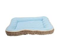 TOGEVAL Tapis pour Animaux De Compagnie Mâcher Lit pour Chien Apaisant Bandana pour Chien Rafraîchissant Chienchien pour Chiens Chien De Refroidissement Mangeoire Couches Coton Sky-Blue