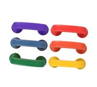 TOGEVAL Téléphones Chuchoteurs en Plastique 6 Pièces Mini Taille Multicolore pour Garçon et Filles et Adultes Outil de Prononciation et Jouet Éducatif