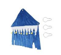 TOGEVAL Tente pour Animaux De Compagnie Hamster Bricolage Maison D'écureuil Cachette De Coin De Hamster Jouet De Lapin Petite Cachette pour Animaux De Compagnie Petit Animal Blue Flanelle
