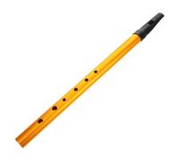 TOGEVAL Tin Whistle Clé de C Alliage Aluminium pour Débutants Irlandaise Portable Résistante Instrument Musical Simple pour Étudiants Adultes
