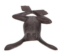 TOGEVAL Tire-Bottes en Fonte 25 CM Extracteur Robuste Vintage Forme Grenouille Base Antidérapante pour Bottes de Cowboy Bottes en Caoutchouc Accessoire Pratique pour Maison et Jardin