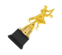 TOGEVAL Trophée de Danse Double en Plastique Léger et Robuste Récompense pour Concours de Danse Trophée D’Encouragement Participation Décoration Festive pour Fête et Réutilisable
