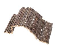 TOGEVAL Tunnel pour Hamsters Cachette Naturelle Et Amusante pour Rongeurs Et Petits Animaux pour Activités De Et Enrichissement