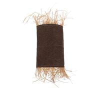 TOGEVAL Tunnel pour Lapin M en Foin Naturel Interactif et Cachette pour Lapins Cochons d'Inde Hamsters et Petits Rongeurs Nid et Tunnel d'Activité Léger Intérieur et Extérieur