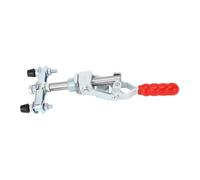 Toggle Clamp 318kg Force de serrage | Push Pull Clamp avec libération rapide | Pince à double tête pour le soudage/le travail du bois/les accessoires | AVC 65,5 mm
