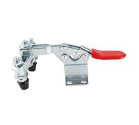 Toggle Clamp Horizontal Clamp Quick Release Iron 500lb Holding Capacity For Woodworking Machinery Welding Assembly