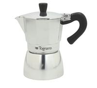 Tognana Grancucina, Cafetière 3 Tasses, Aluminium, Gris