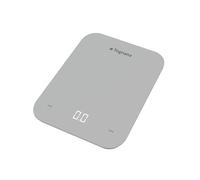 Tognana Iridea, balance de cuisine avec écran LCD et touches tactiles, verre trempé et plastique, gris perle