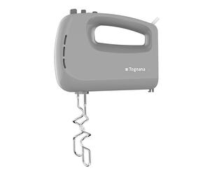 Tognana Iridea, batteur électrique 400 W avec 5 vitesses de fonctionnement, plastique-acier inoxydable, gris perle