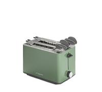 Grille-pain en porcelaine Tognana avec pince à pain vert sauge G