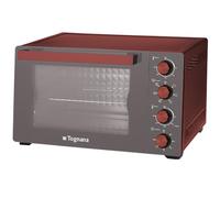Tognana Iridea, Four électrique 45 L, Verre aluminium-rouge