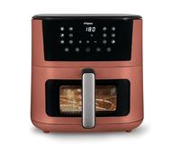 Tognana Iridea, Friteuse à air 10L, double résistance, écran numérique, minuterie, 80-200°C, fenêtre, 2300W, Rouge Pomme