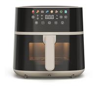 Tognana Iridea, Friteuse à air 6L, double résistance, écran numérique, minuterie, 80-200°C, fenêtre, 1700W, Champagne