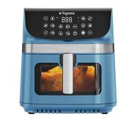 Tognana Iridea, Friteuse à air 9L, double résistance, affichage numérique, minuterie, 80-200°C, fenêtre, 2200W, papier à sucre