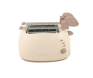 Tognana Iridea, Grille-pain avec pince, plastique - acier inoxydable, Champagne