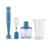 Tognana Iridea, Mixeur Plongeant 3 en 1, Plastique-Acier Inox, bleu