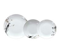 Tognana Madison, service de vaisselle pour 6 personnes, 18 pièces, porcelaine multicolore