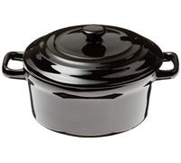 Tognana Mininova Nova Lexa Mini Casserole avec Couvercle Motif Noir 15 cm