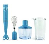 Tognana Iridea, Mixeur Plongeant 3 en 1, Plastique-Acier Inox, bleu