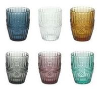 Tognana Porcellane N3585E8M099 verre à eau Couleurs assorties 6 pièce(s) 280 ml G