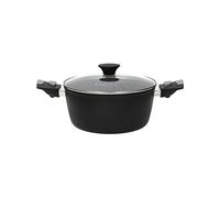 Tognana Space Saving Casserole avec couvercle 20 cm et poignées amovibles