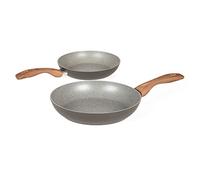 Tognana V779132GRST Great Stone Lot de 2 poêles en aluminium forgé 24 + 28 cm