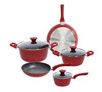 Tognana V979119REDS Set casseroles et poêles, aluminium
