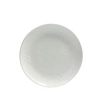 Tognana Victoria Lot de 6 Assiettes à Dessert, Porcelaine, Blanc