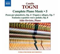 TOGNI - PIANO SONATAS VOL.5 - CD - E4z