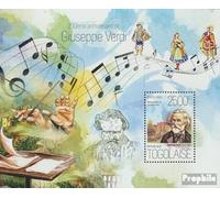 Togo Bloc-Feuillet 914 (complète. édition) Neuf avec Gomme Originale ** MNH 2013 Giuseppe Verdi (Timbres pour Les collectionneurs) Musique/Danse